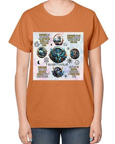Straight Saggitarius 476# - sagittarius-  Ladies T-Shirt