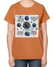 Straight scorpio 477# - scorpio-  Ladies T-Shirt