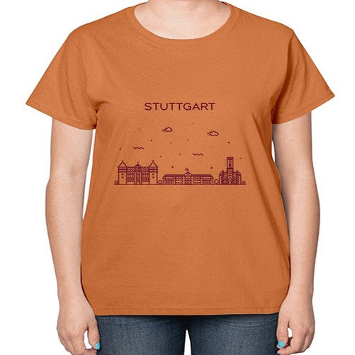 Stuttgart 1899# - cities-  Ladies T-Shirt