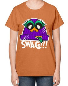 Swag beanie 247# - cartoon general-  Ladies T-Shirt