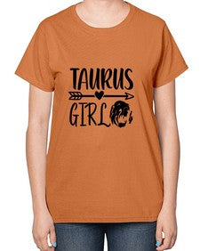 Taurus girl 498# - taurus-  Ladies T-Shirt