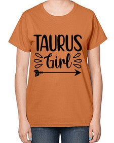 Taurus girl 500# - taurus-  Ladies T-Shirt