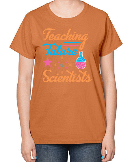 TeachingfuturescientistsScience tshirt design Sciencetshirtdesign 23# - general science-  Ladies T-Shirt