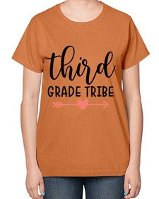 Third Grade Tribe 979# - third grade-  Ladies T-Shirt