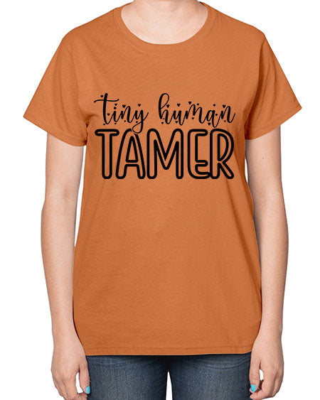 Tiny Human Tamer 467# - kids-  Ladies T-Shirt