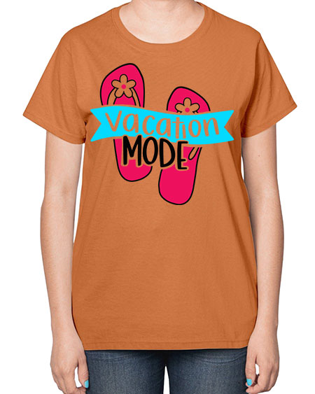 Vacation Mode Style 8# - summer-  Ladies T-Shirt