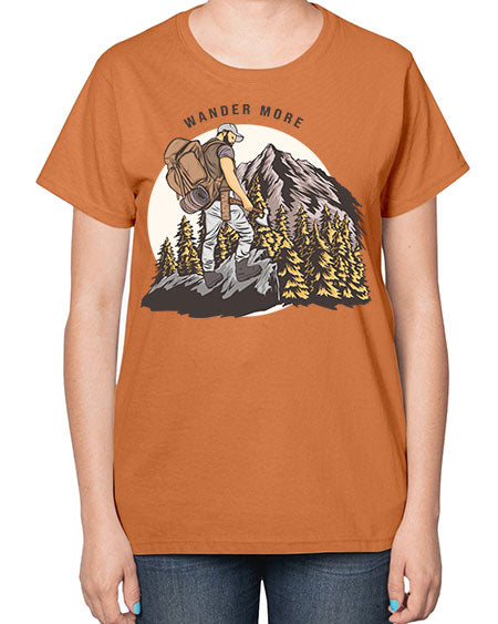 Wander More 3# - nature-  Ladies T-Shirt