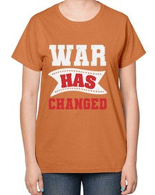 War has changed 52# - video games-  Ladies T-Shirt