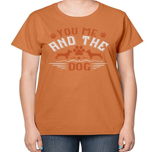 You Me And The Dogs Style 136# - dogs-  Ladies T-Shirt
