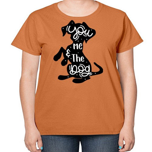 You Me The Dogs Style 4# - dogs-  Ladies T-Shirt