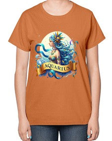 aquarius 84# - aquarius-  Ladies T-Shirt