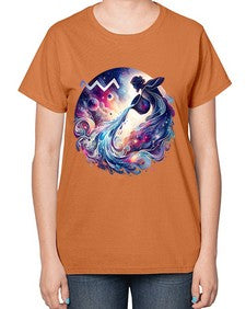 aquarius 89# - aquarius-  Ladies T-Shirt