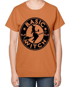 basicwitch 54# - witch-  Ladies T-Shirt