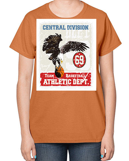 basket eagle 7# - birds-  Ladies T-Shirt