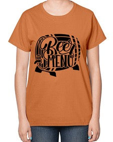 beer menu 658# - beer-  Ladies T-Shirt