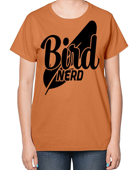 bird nerd 23# - birds-  Ladies T-Shirt