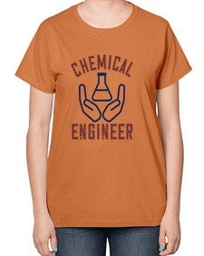 chemical engineer Style 86# - engineer-  Ladies T-Shirt