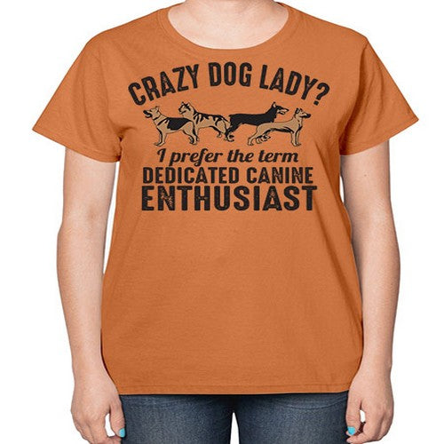 crazy dog lady - dogs-  Ladies T-Shirt