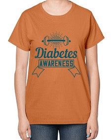 diabetes awareness Style 3# - diabetes-  Ladies T-Shirt