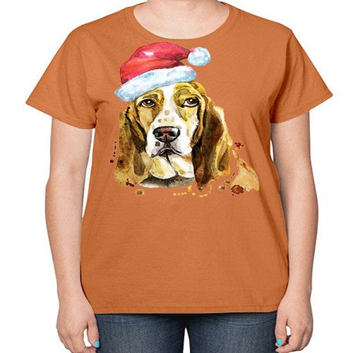 dog hat 108# - dogs-  Ladies T-Shirt