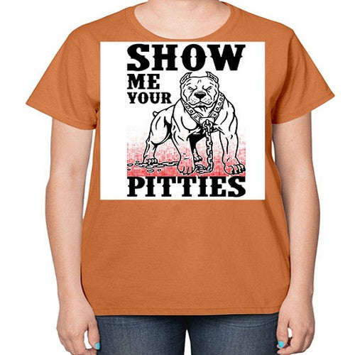 dog t shirt design 97# - dogs-  Ladies T-Shirt