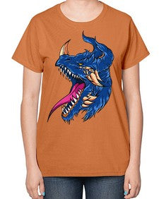 dragon 173# - dragon-  Ladies T-Shirt