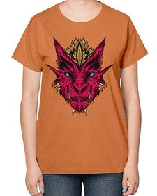 dragon 182# - dragon-  Ladies T-Shirt