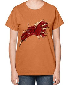 dragon 185# - dragon-  Ladies T-Shirt