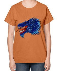 dragon 188# - dragon-  Ladies T-Shirt