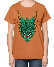 dragon 190# - dragon-  Ladies T-Shirt