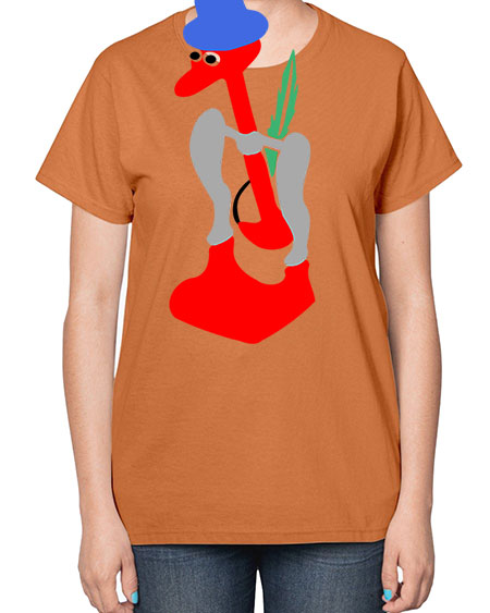 drinky bird 33# - birds-  Ladies T-Shirt