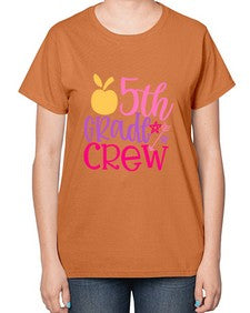 fifth grade crew 62# - fifth grade-  Ladies T-Shirt