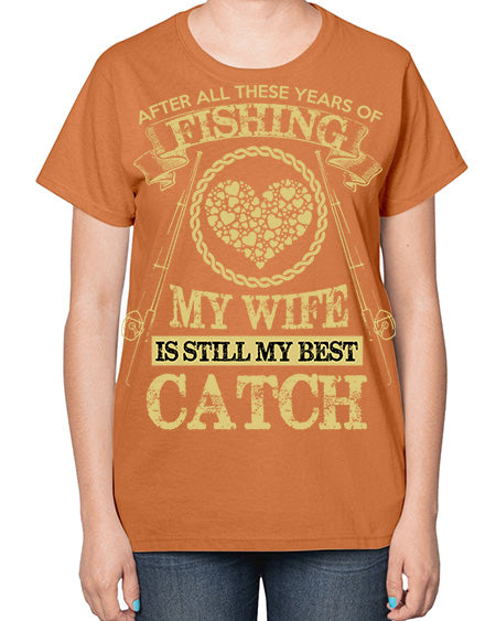 fishing 26# - shark-fish-  Ladies T-Shirt