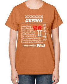 gemini 242# - gemini-  Ladies T-Shirt