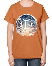 gemini 247# - gemini-  Ladies T-Shirt