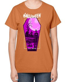 halloween 498# - art pop art-  Ladies T-Shirt