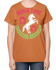 horse love Style 50# - horse-  Ladies T-Shirt