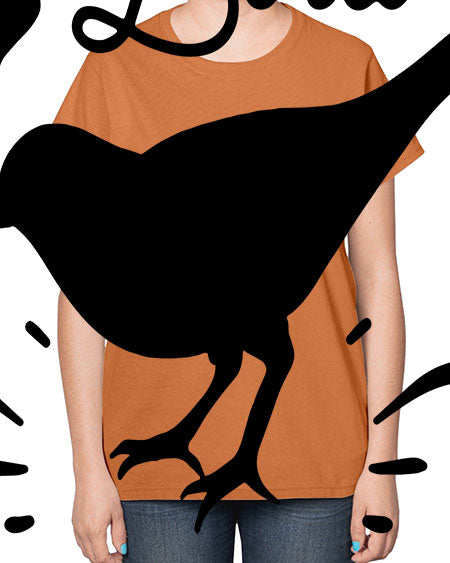 if you are a bird i am a bird 53# - birds-  Ladies T-Shirt