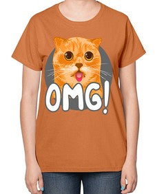 omg 968# - art pop art-  Ladies T-Shirt