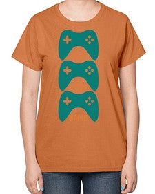 own your game 143# - video games-  Ladies T-Shirt