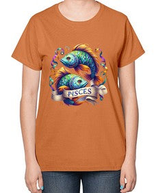 pisces 361# - pisces-  Ladies T-Shirt