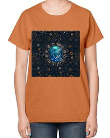 pisces Straight 366# - pisces-  Ladies T-Shirt