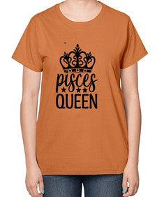 pisces queen 376# - pisces-  Ladies T-Shirt