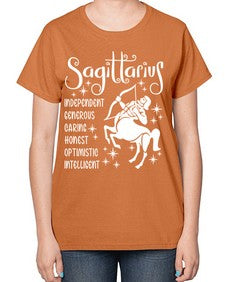 sagittarius 401# - sagittarius-  Ladies T-Shirt