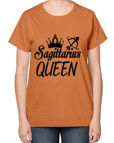 sagittarius queen 412# - sagittarius-  Ladies T-Shirt