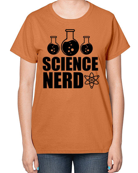 science nerd 62# - general science-  Ladies T-Shirt