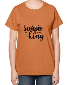 scorpio king 433# - scorpio-  Ladies T-Shirt