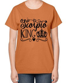 scorpio king 443# - scorpio-  Ladies T-Shirt