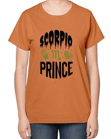 scorpio prince 445# - scorpio-  Ladies T-Shirt