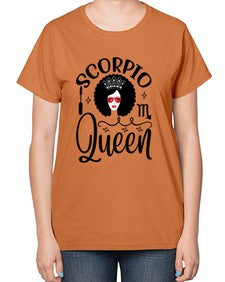 scorpio queen 448# - scorpio-  Ladies T-Shirt